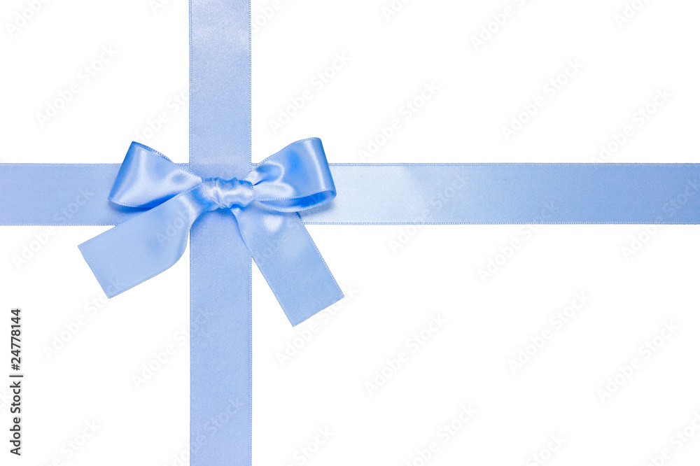 light blue cross ribbon