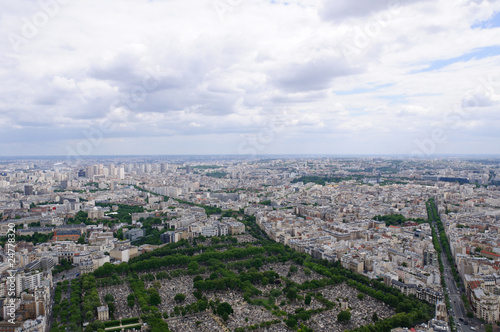 View from the Montparnasse Tower - Paris, France © Scirocco340