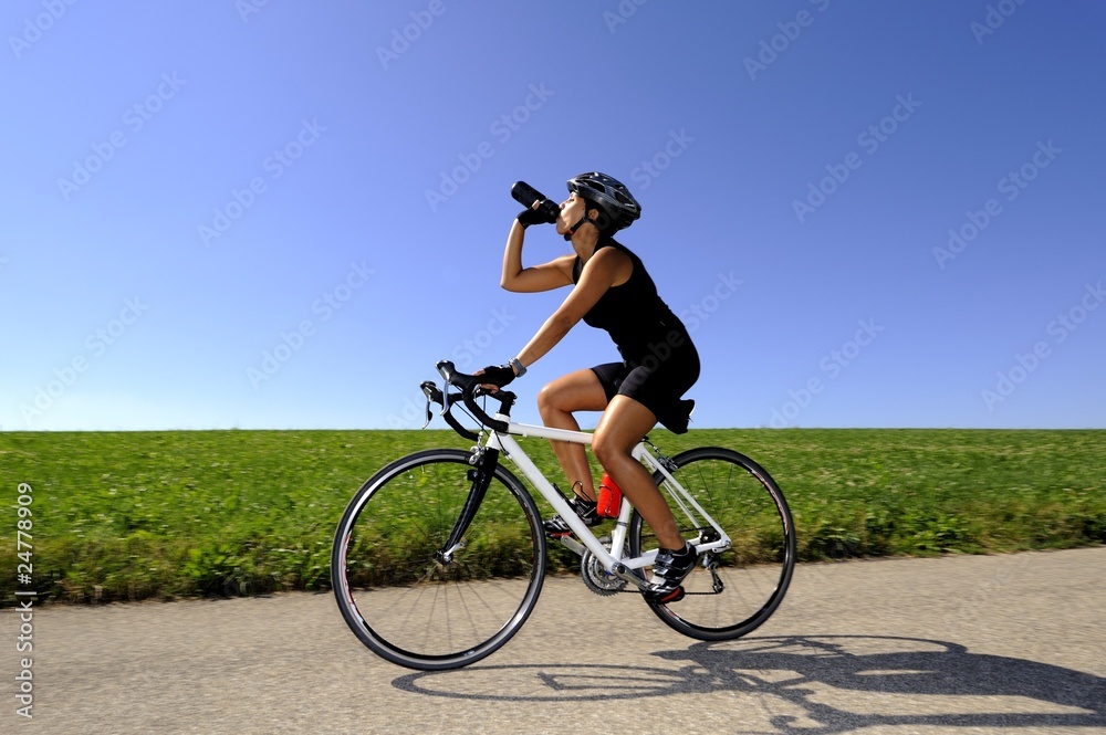 radfahren in der natur