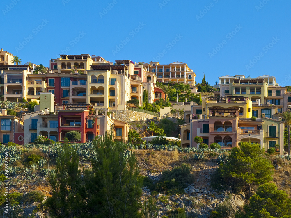 Colorful Apartments in Majorca