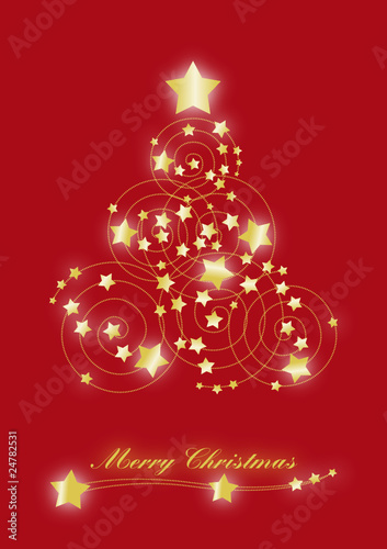 árbol de navidad burdeos