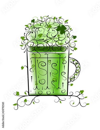Green Patrick's beer for your party