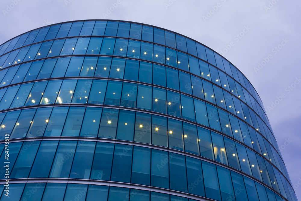 Office Building riverside of Thames, London