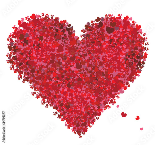 Valentine heart shape, love