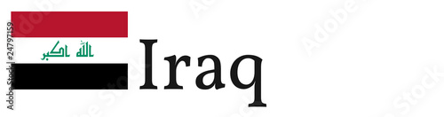 Banner / Flag "Iraq"