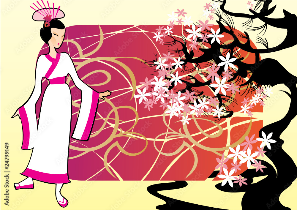 Obraz premium apanese woman