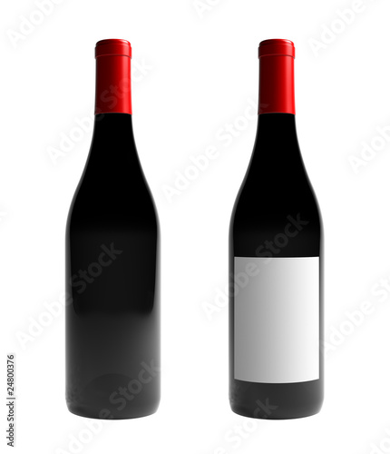 A render of an isolated labeled and an unlabeled one