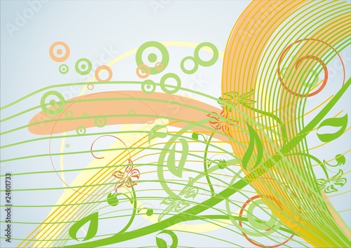 Abstract futuristic modern background