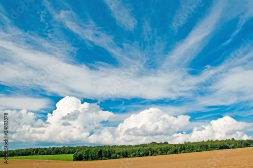 Panorama mit Wolken