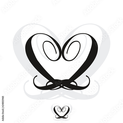 Arabesque coeur