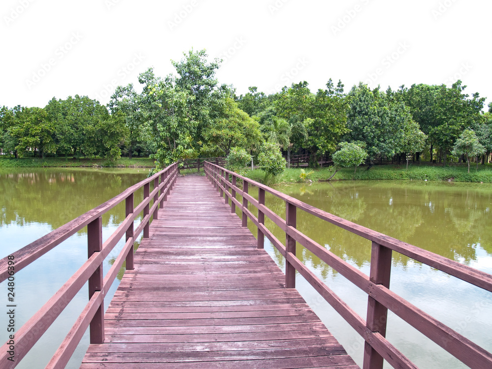 Wooden bridge Wooden bridge