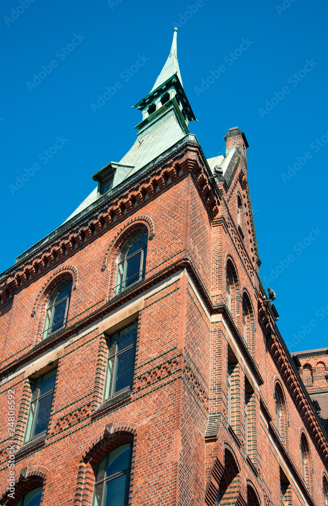 Fototapeta premium Gebäude in der Hamburger Speicherstadt