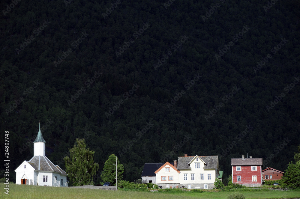 Village of Loen on Nordfjord