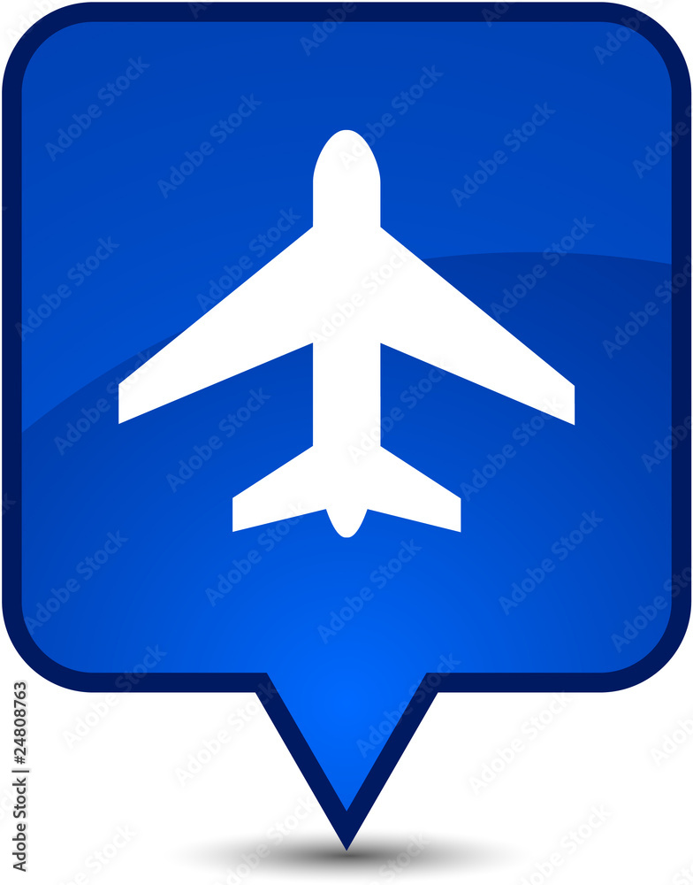 Aircraft speech button. Aircraft speech button.