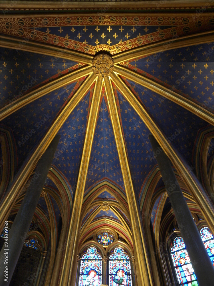 Obraz premium Sainte Chapelle en Paris (Francia)