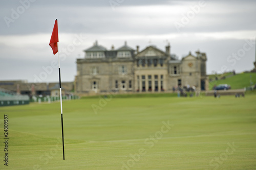 old course golf, last hole