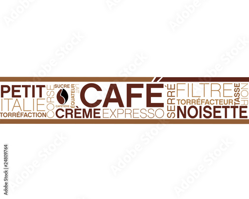 café, mots image sur le thème du café