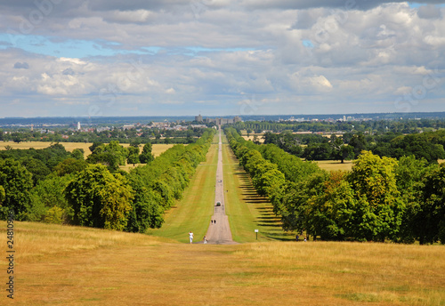 The Long Walk and Windsor Castle