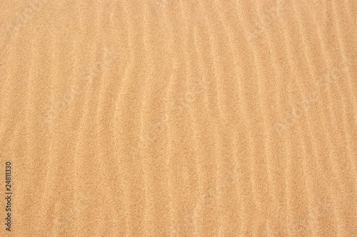 Wet sand on coast background
