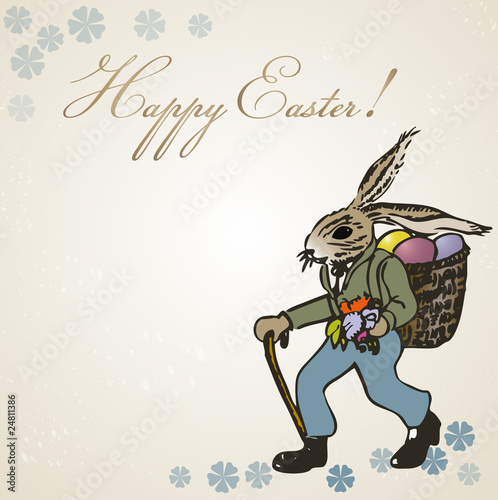frohe ostern osterhase