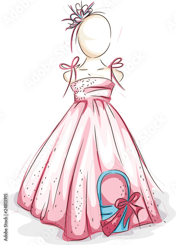 Flower Girl Sketch