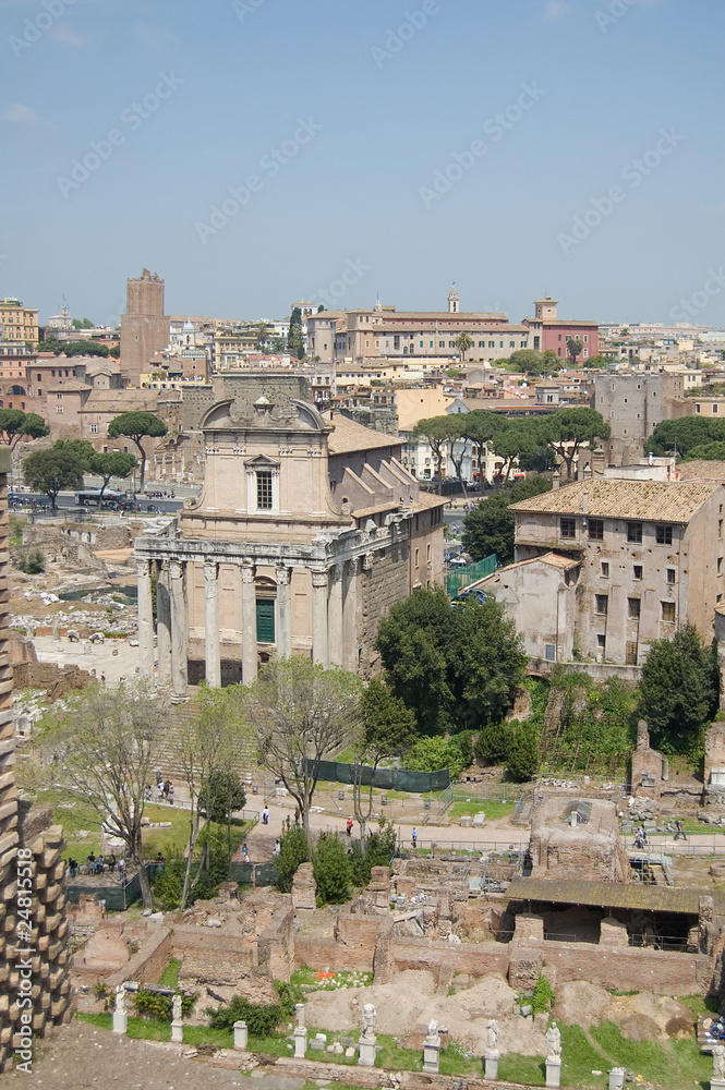 Ruinas del palatino romano