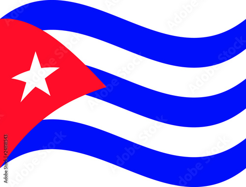 Flagge Republik Kuba