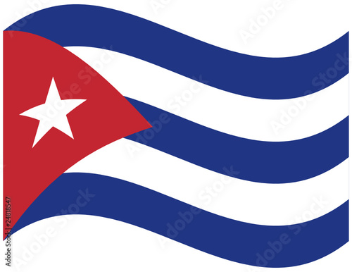 Flagge Republik Kuba