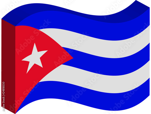 Flagge Republik Kuba, Stein