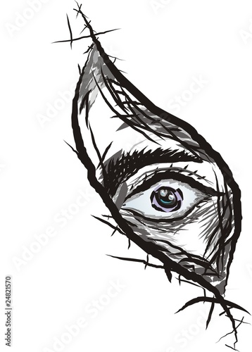 vector magic eye