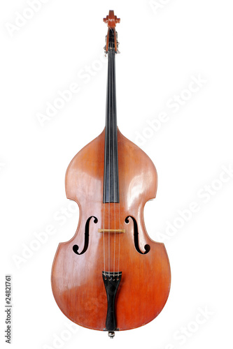 Images of the classical contrabass. photo