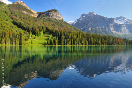Emerald Lake - Mountain Reflections