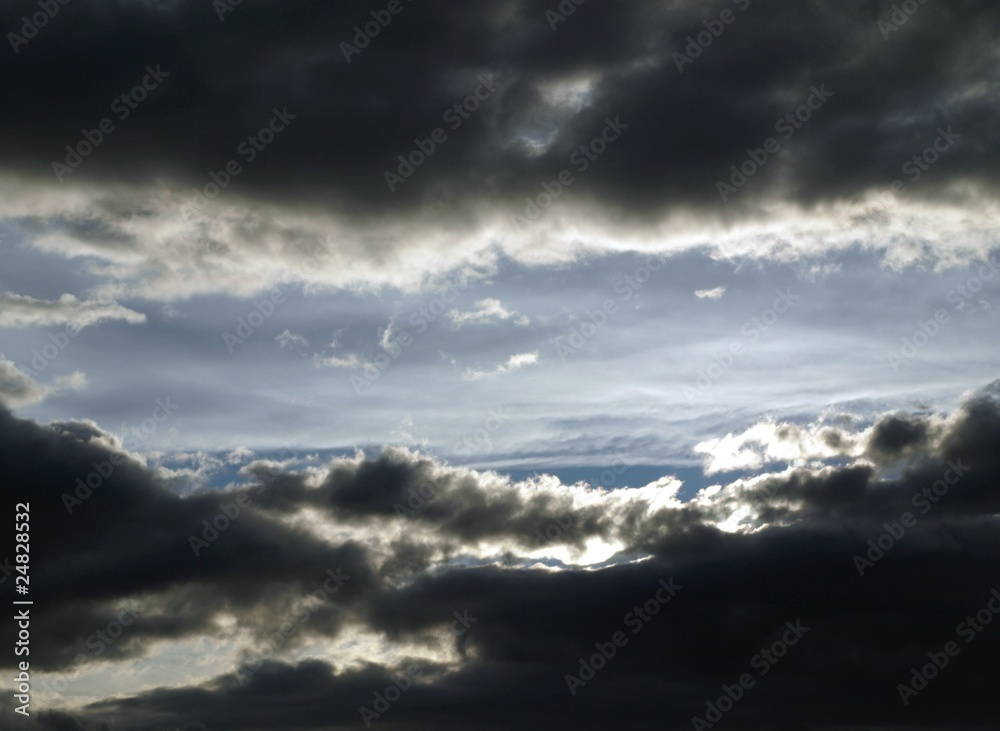 Obraz premium wolkengebilde