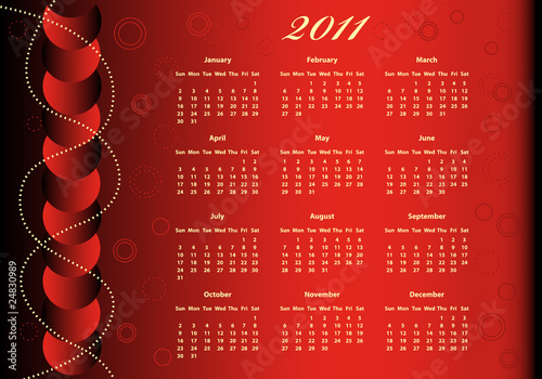 2011 Calendar full year