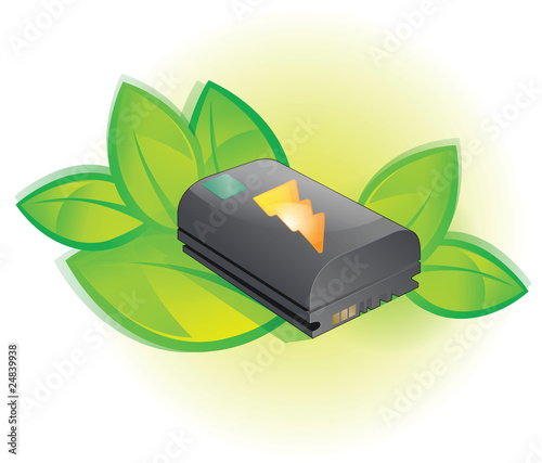 batterie recyclable à faible consommation éd'électricité