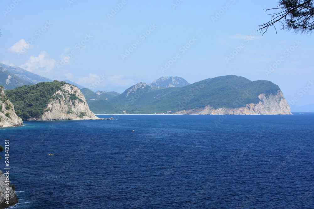 Adriatic Sea coast, Montenegro Adriatic Sea coast, Montenegro
