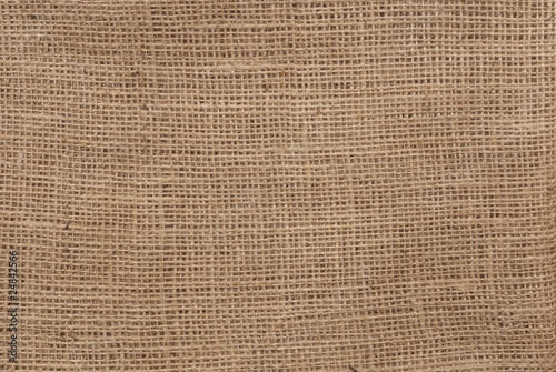 Cloce-up of burlap texture