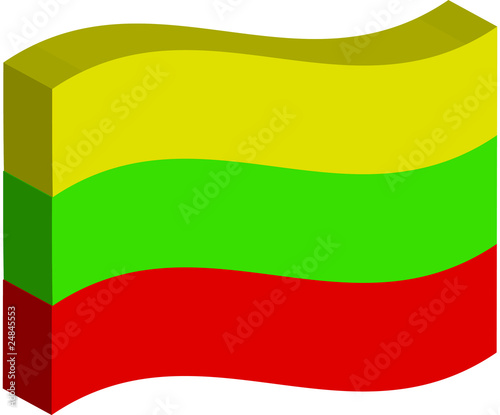 Free Download Flagge Republik Litauen , Stein - GFXLoad