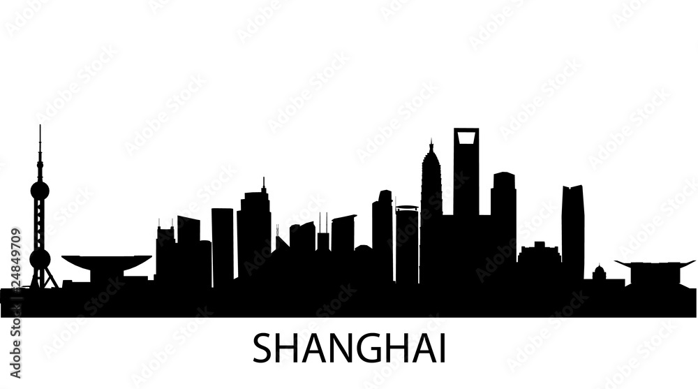 Fototapeta premium Szanghaj Skyline