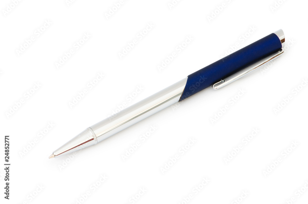 Writing pen isolated on the white background Writing pen isolated on the white background