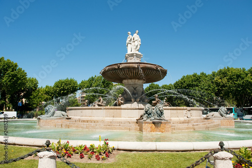 Aix-en-Provence fountain