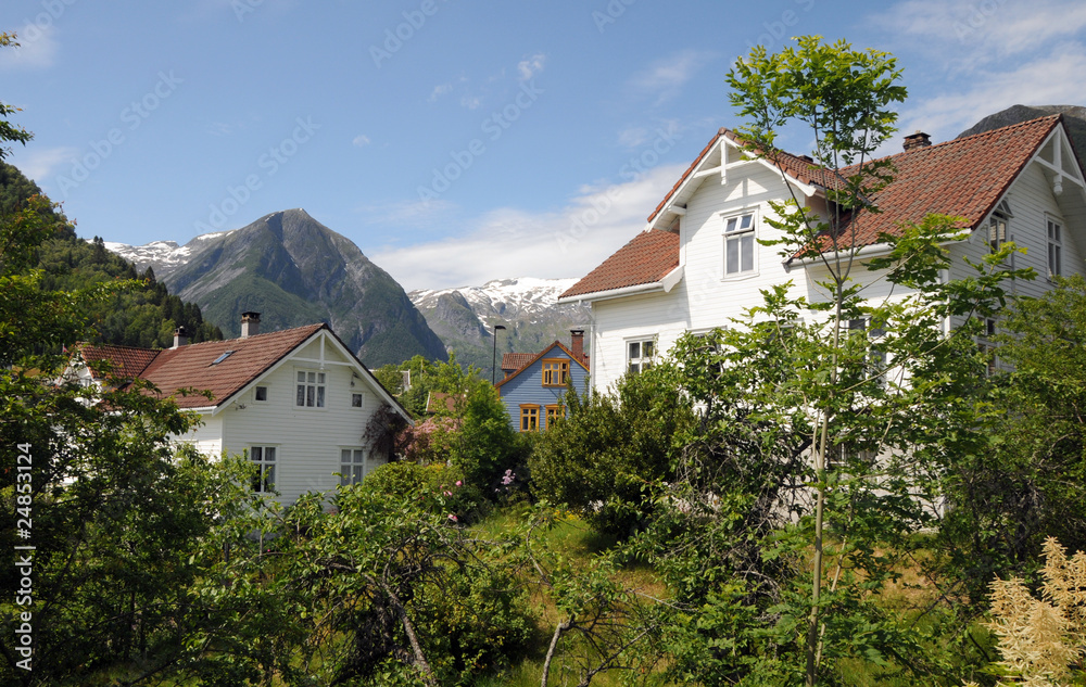 Balestrand village, Norway