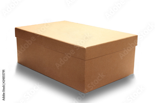 Bild auf Leinwand brown box