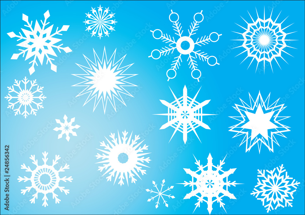 Snowflake set Snowflake set