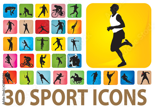 Sport icons #24856394