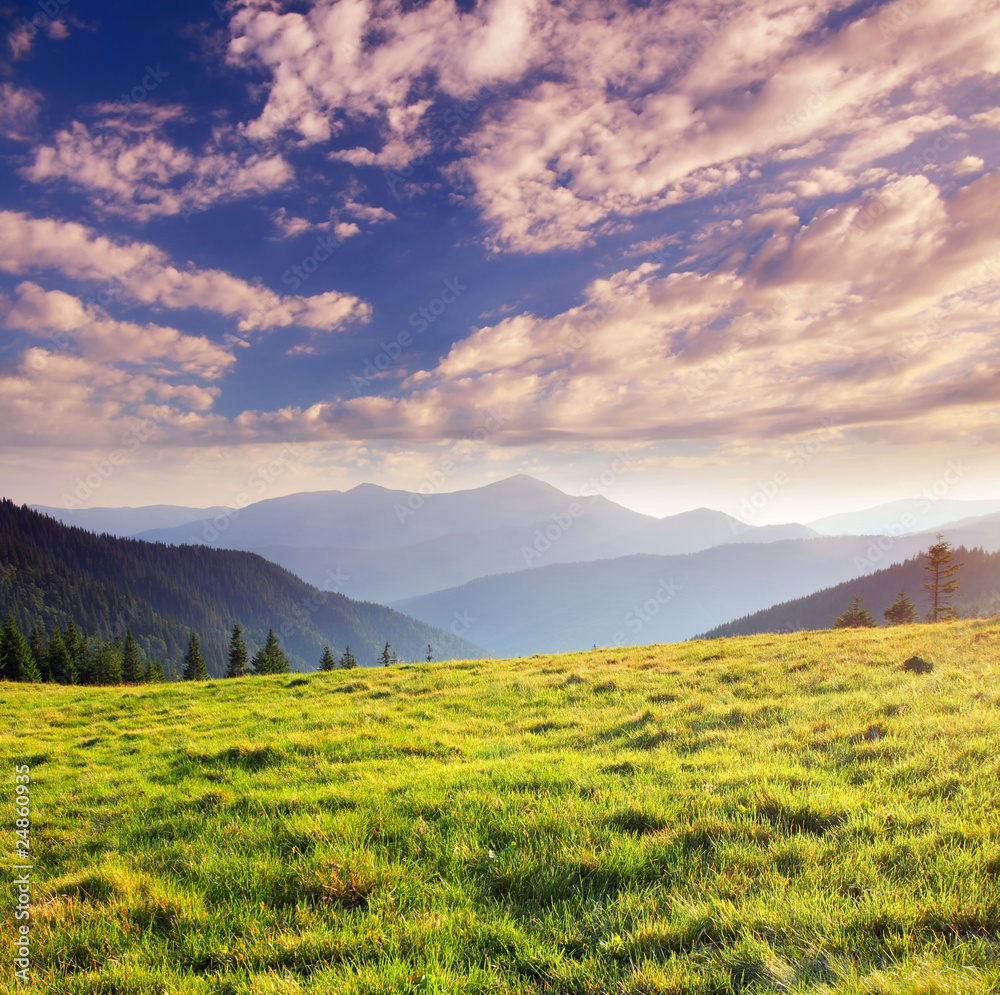 mountains landscape