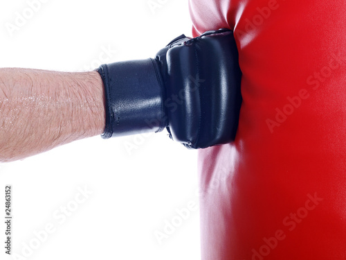 man boxing with gloves © Lucky Dragon USA