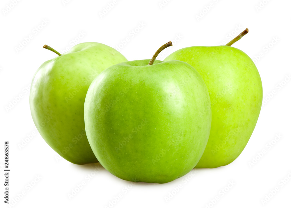 green apples