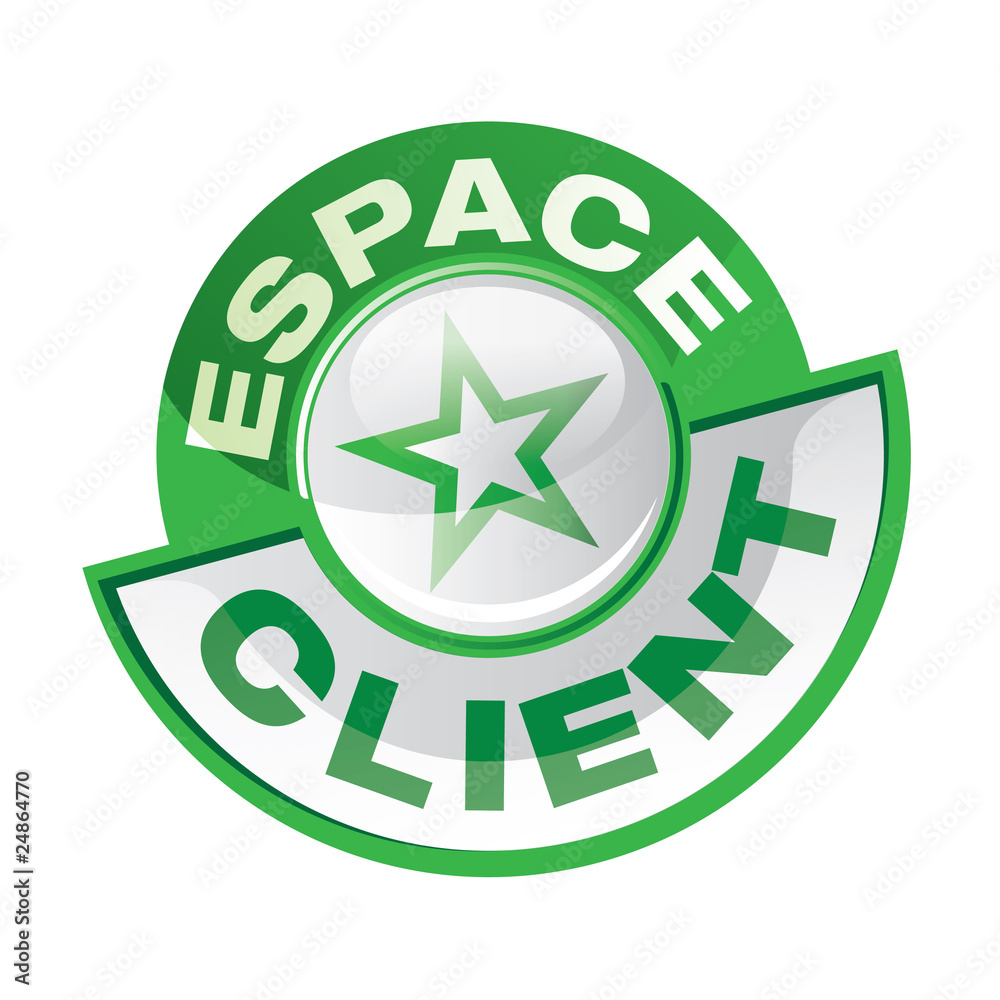 bouton espace client