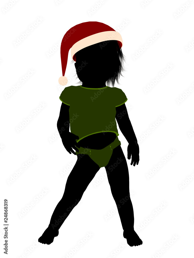 Male Christmas Infant Toddler Illustration Silhouette Male Christmas Infant Toddler Illustration Silhouette
